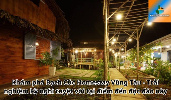 Những trải nghiệm tuyệt vời tại homestay nhà ống gió biển ở Vũng Tàu