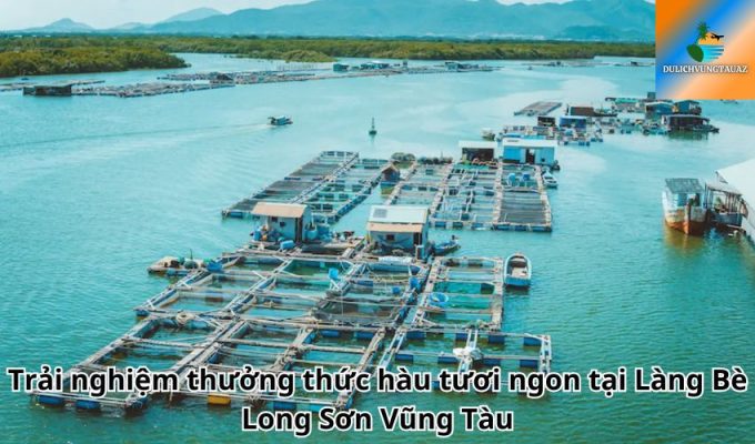 Trải nghiệm thưởng thức hàu tươi ngon tại Làng Bè Long Sơn Vũng Tàu